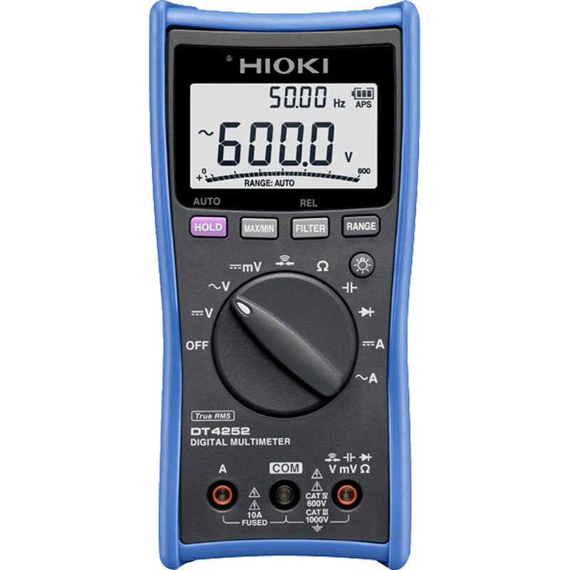 Hioki DT4252 Digital Multimeter with True RMS